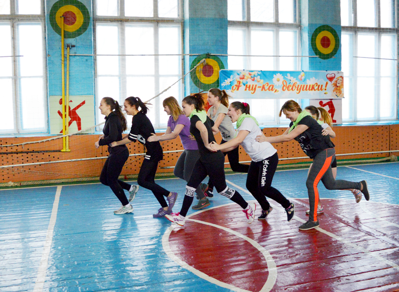 Спортивный праздник "А ну-ка, девушки!" в Рубцовском институте (филиале) АлтГУ