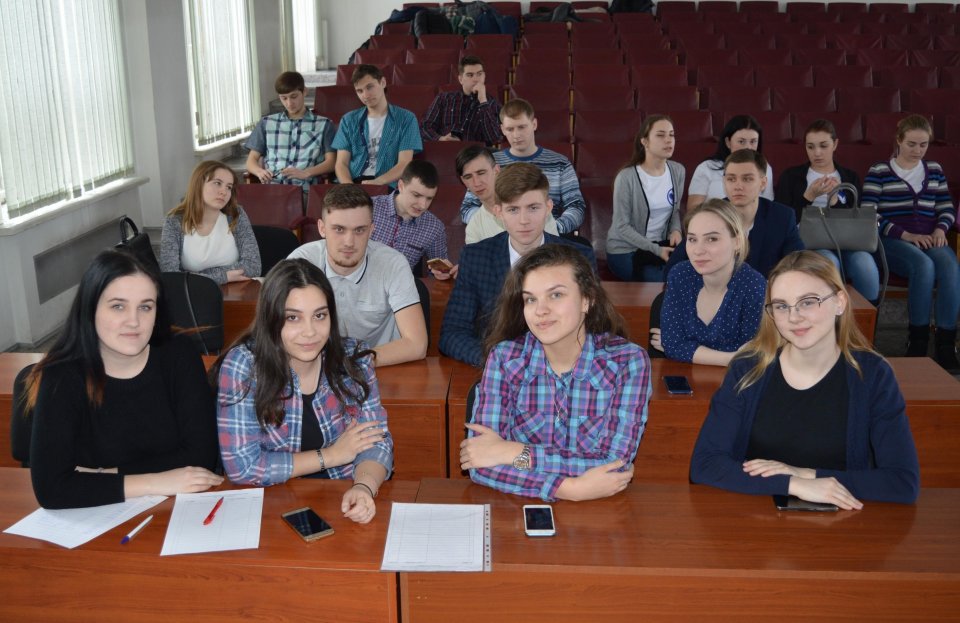 Студенты Рубцовского института (филиала) АГУ на встрече с Главой города Дмитрием Фельдманом