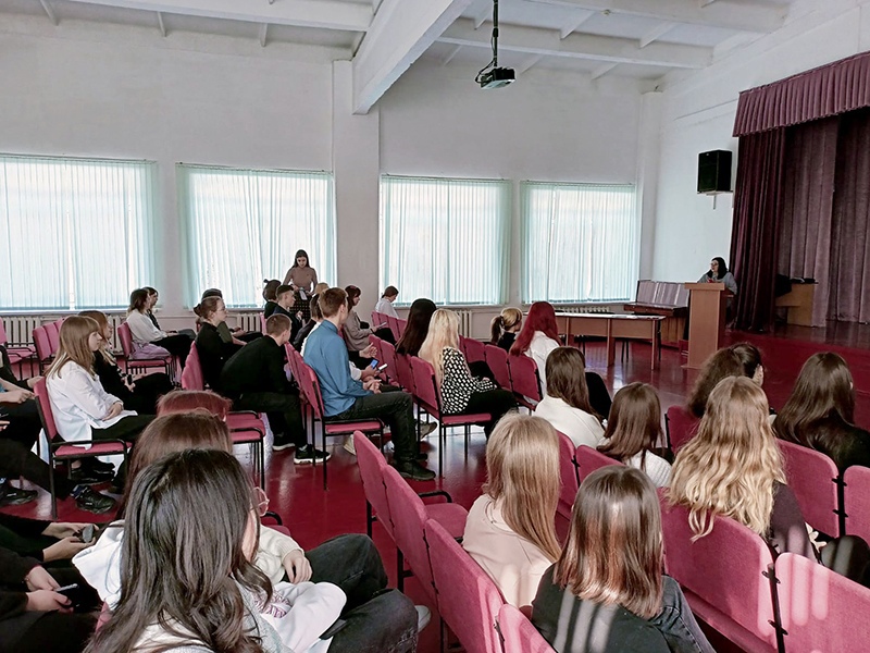 Встреча представителей Рубцовского института со школьниками МБОУ «Лицей №24»