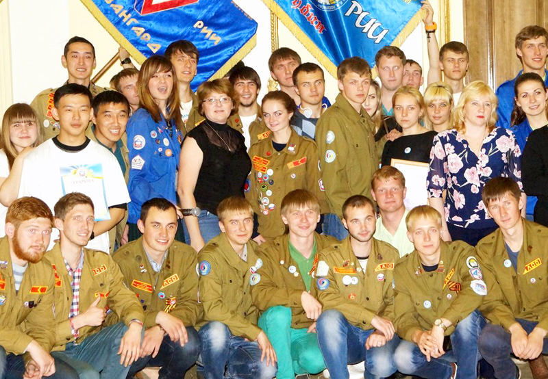 Открытие третьего трудового семестра студенческих и волонтерских отрядов Рубцовска