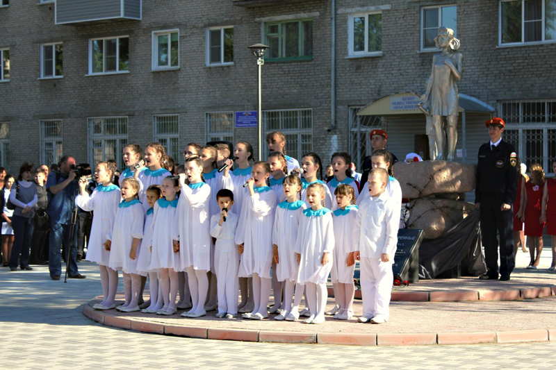 В Рубцовске состоялось торжественное открытие мемориального сквера «Непокоренные»