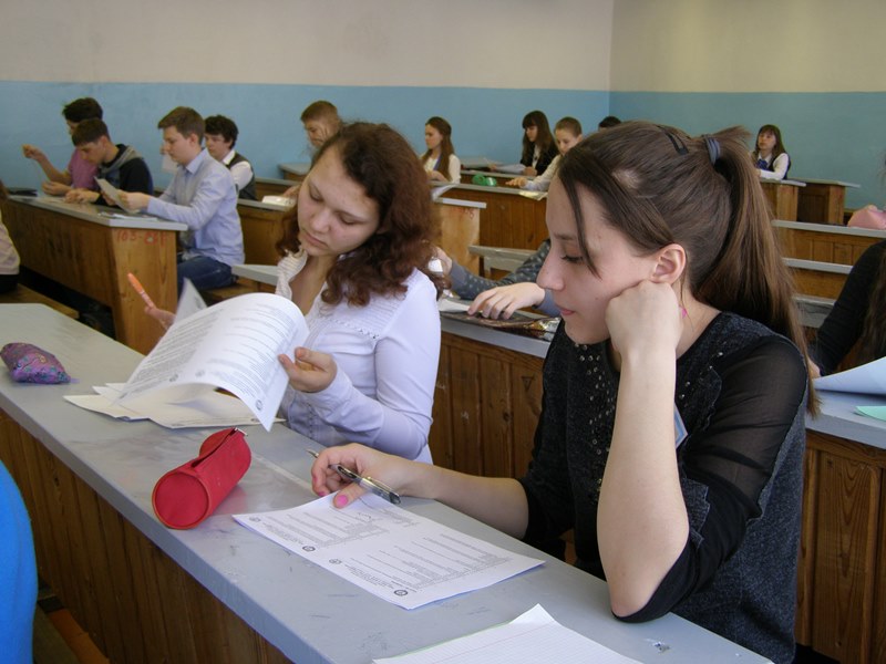 На базе Рубцовского филиала АлтГУ проходят Общероссийские олимпиады школьников