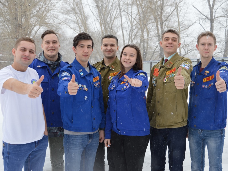 Бойцы студенческих отрядов Института готовятся к Всероссийской патриотической акции "Снежный десант"