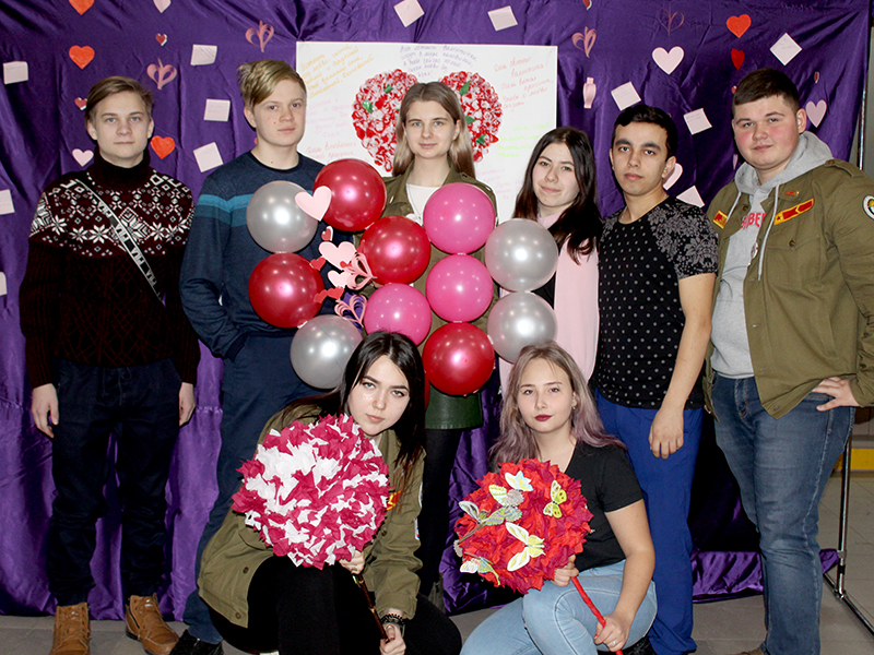 День влюбленных в Рубцовском институте отметили насыщенной программой