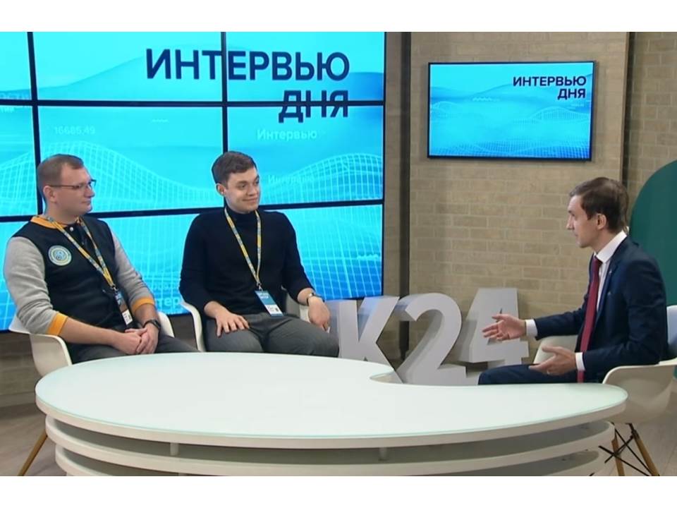 Студент Рубцовского института представил свой проект "Проектный Алтай" на телеканале "Катунь 24"