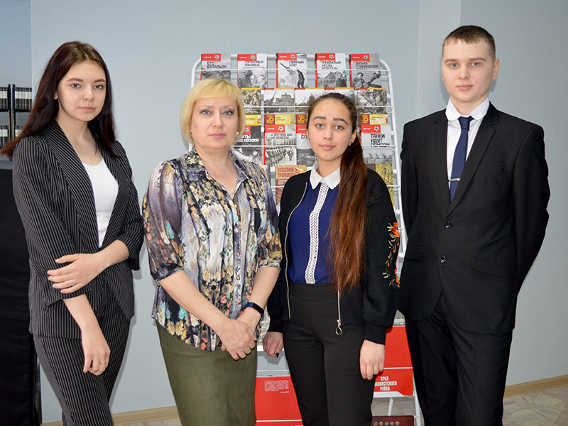 Студенты Рубцовского института приняли участие в ежегодном городском Марафоне чтения