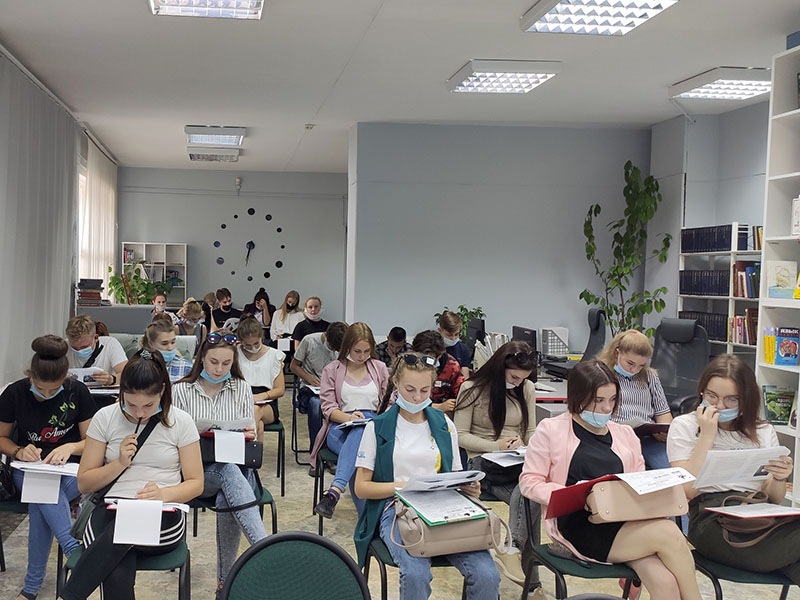 Студенты Рубцовского института (филиала) АлтГУ написали «Диктант Победы»