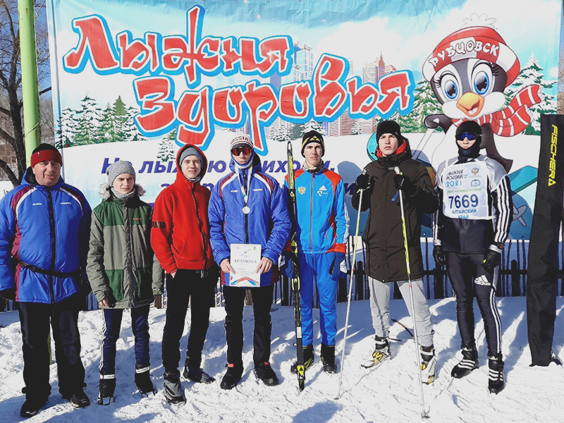 Студенты АГУ – призеры Всероссийской массовой гонки «Лыжня России»