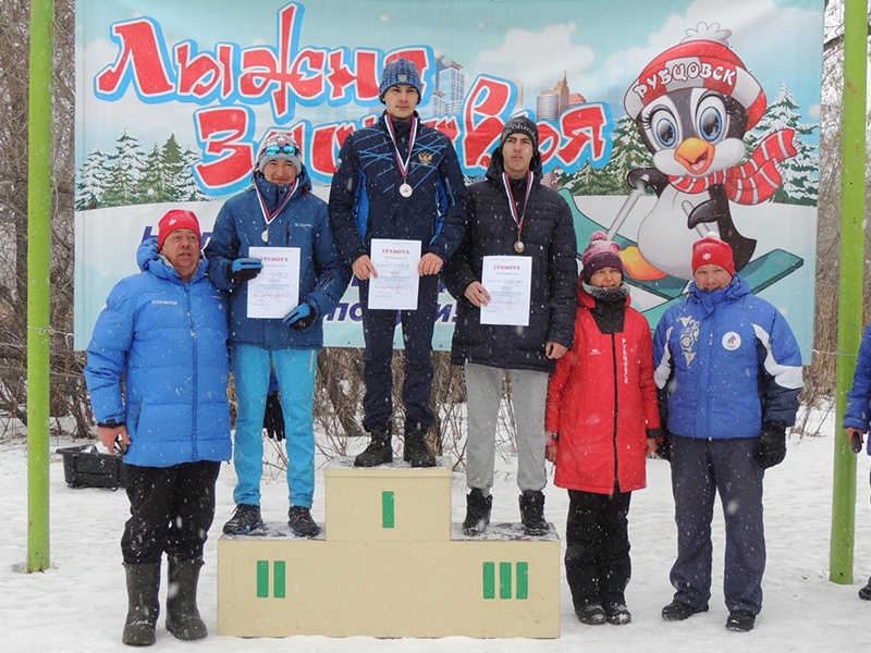 Студенты АГУ - участники первенства города Рубцовска по лыжным гонкам
