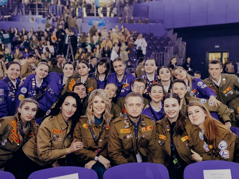 Студенты Рубцовского института (филиала) АлтГУ на Всероссийском слёте РСО 2022 в Кузбассе