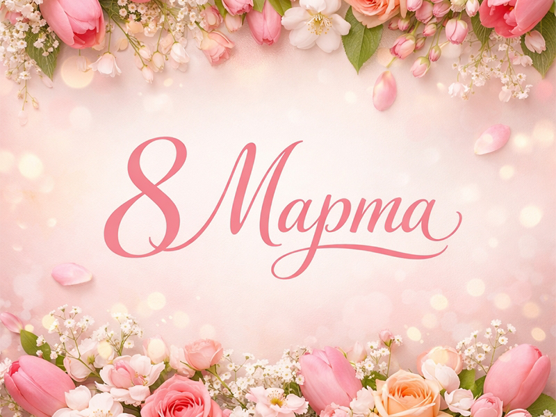 Поздравляем Вас с 8 марта!