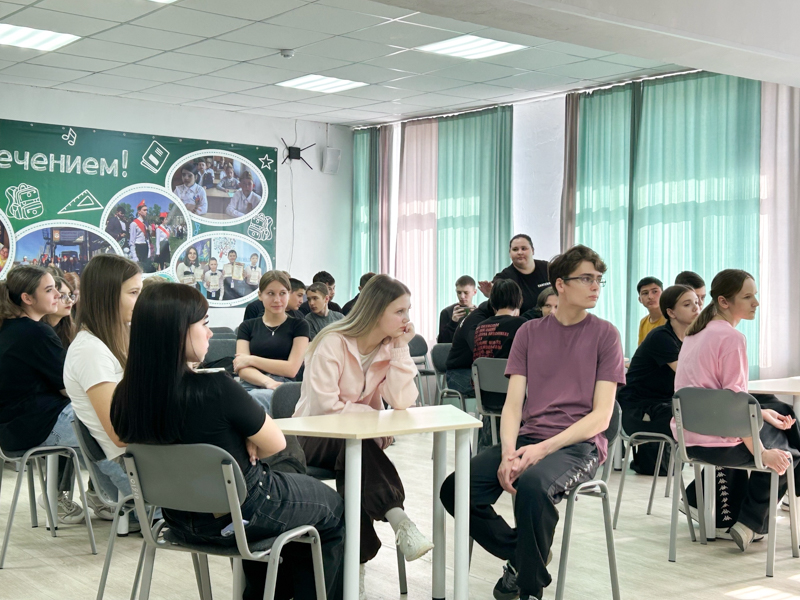 Представители Рубцовского института (филиала) АлтГУ провели квест-игру в МБОУ «Безрукавская СОШ»