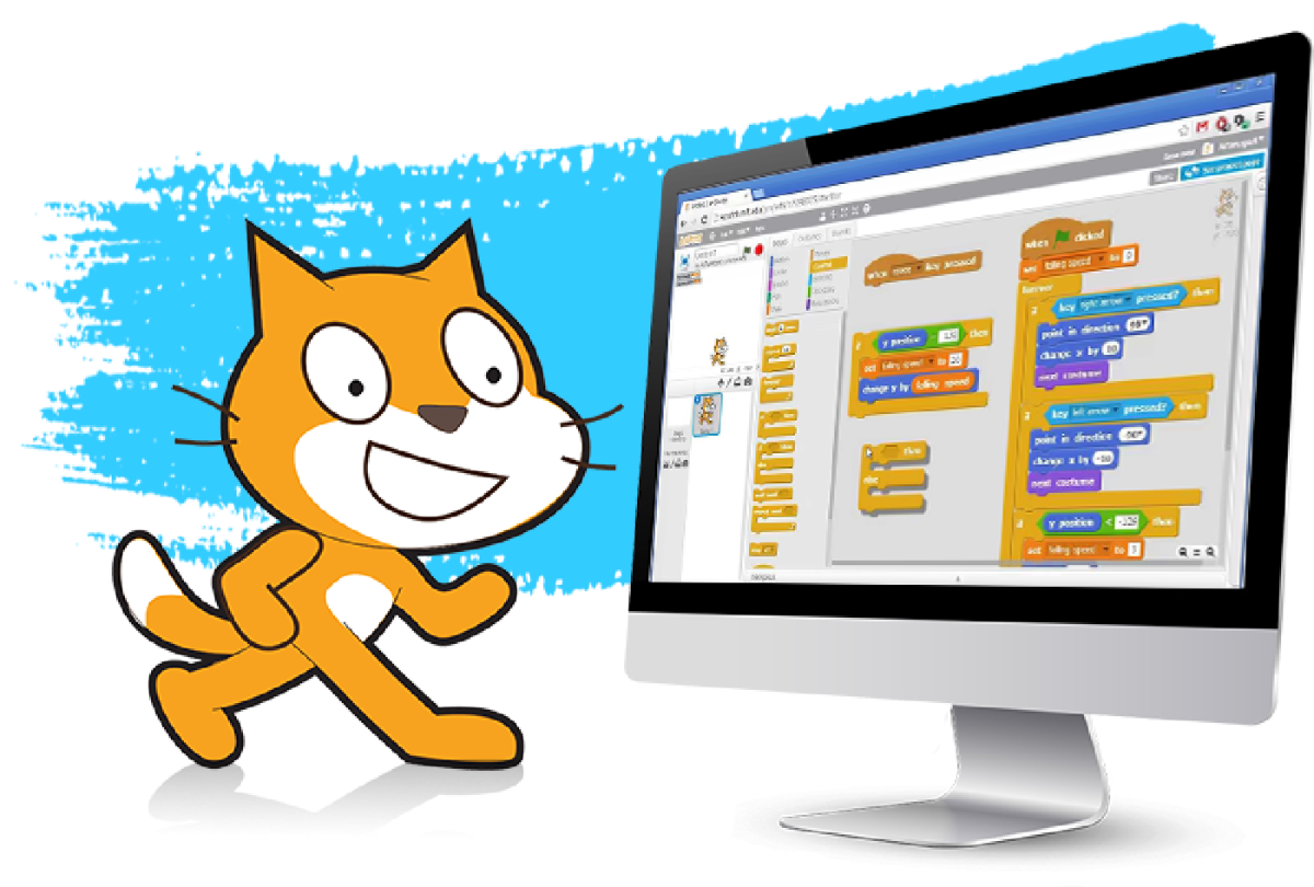Создание игр и мультфильмов в среде Scratch